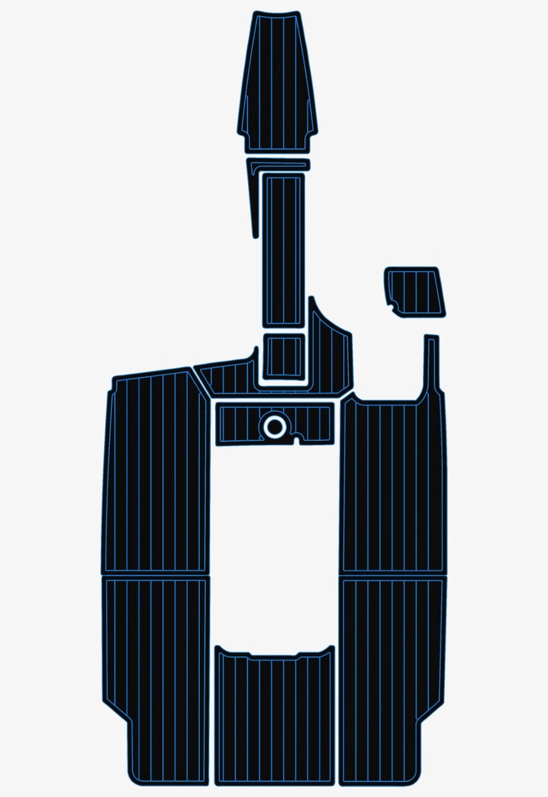 EVA foam marine flooring 2004 Mastercraft 209 X9 (3) 1 Kit EVA foam marine flooring 2004 Mastercraft 209 X9