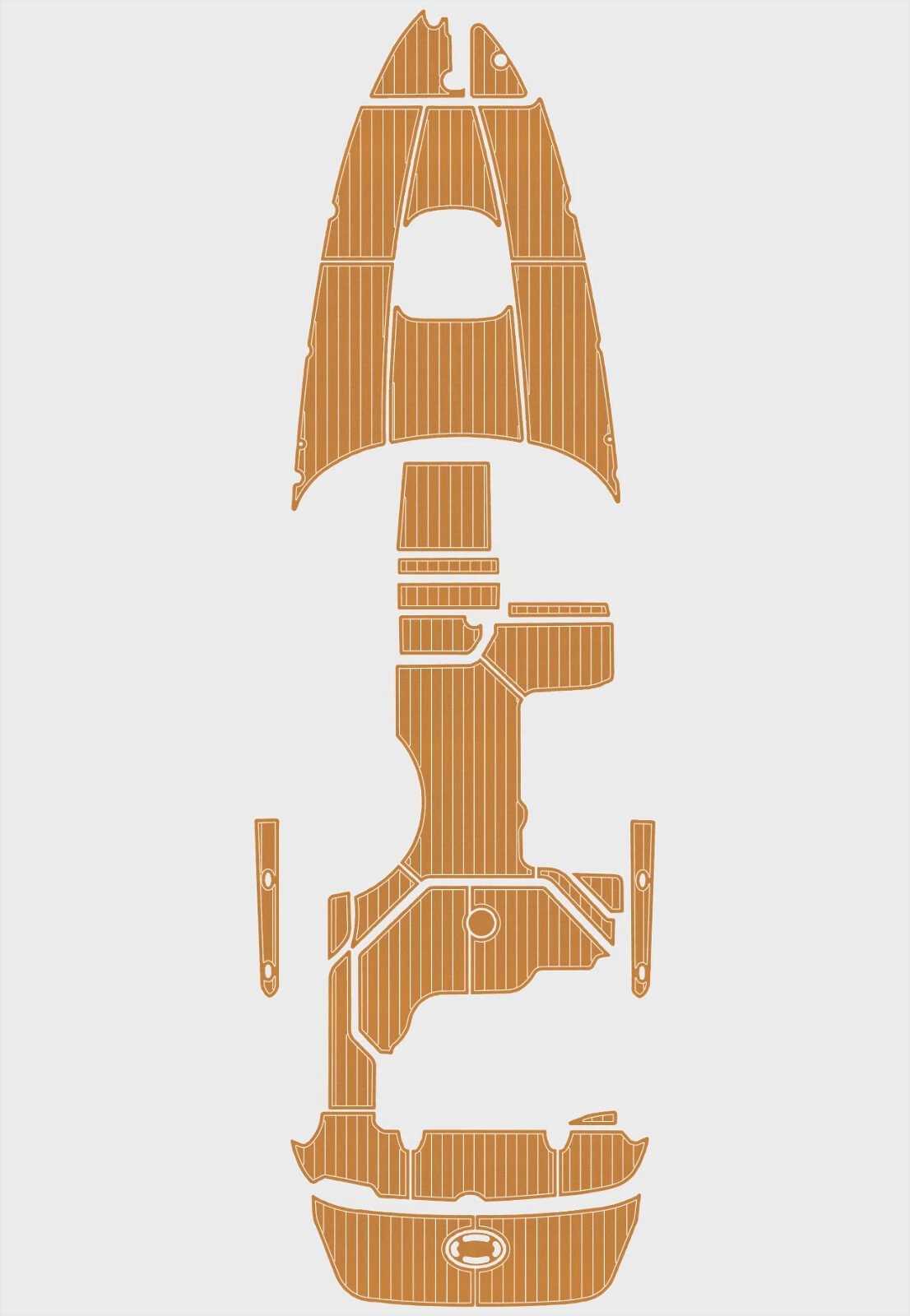 1 Kit EVA foam marine flooring 2005-2008 Sea Ray 260 Sundancer