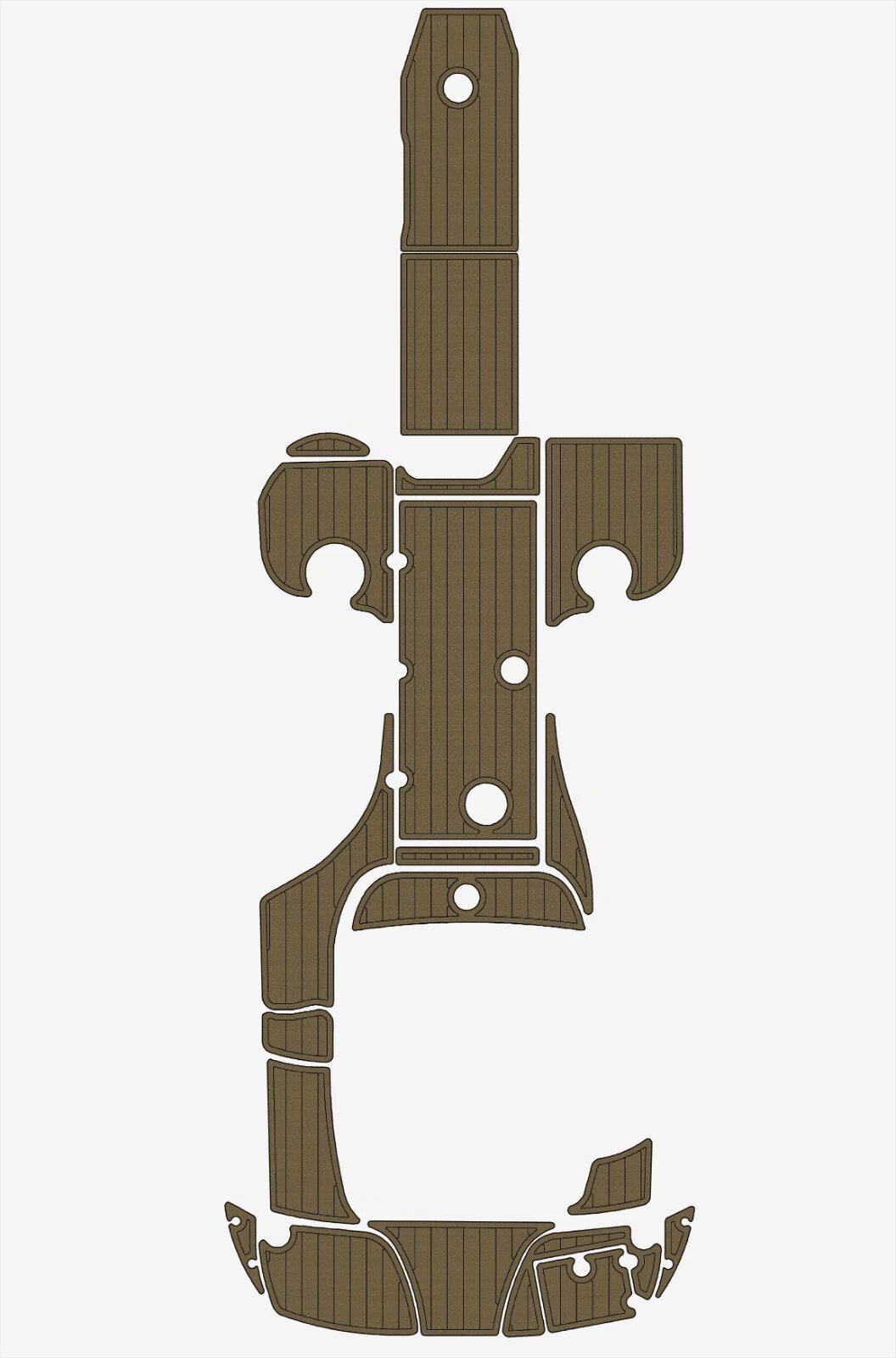 1 Kit EVA foam marine flooring 2005-2009 Crownline 275 CCR