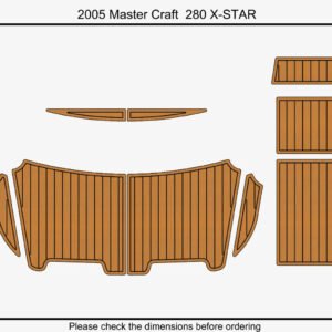 EVA foam marine flooring 2005 MasterCraft 280 X-STAR (1) 1 Kit EVA foam marine flooring 2005 MasterCraft 280 X-STAR