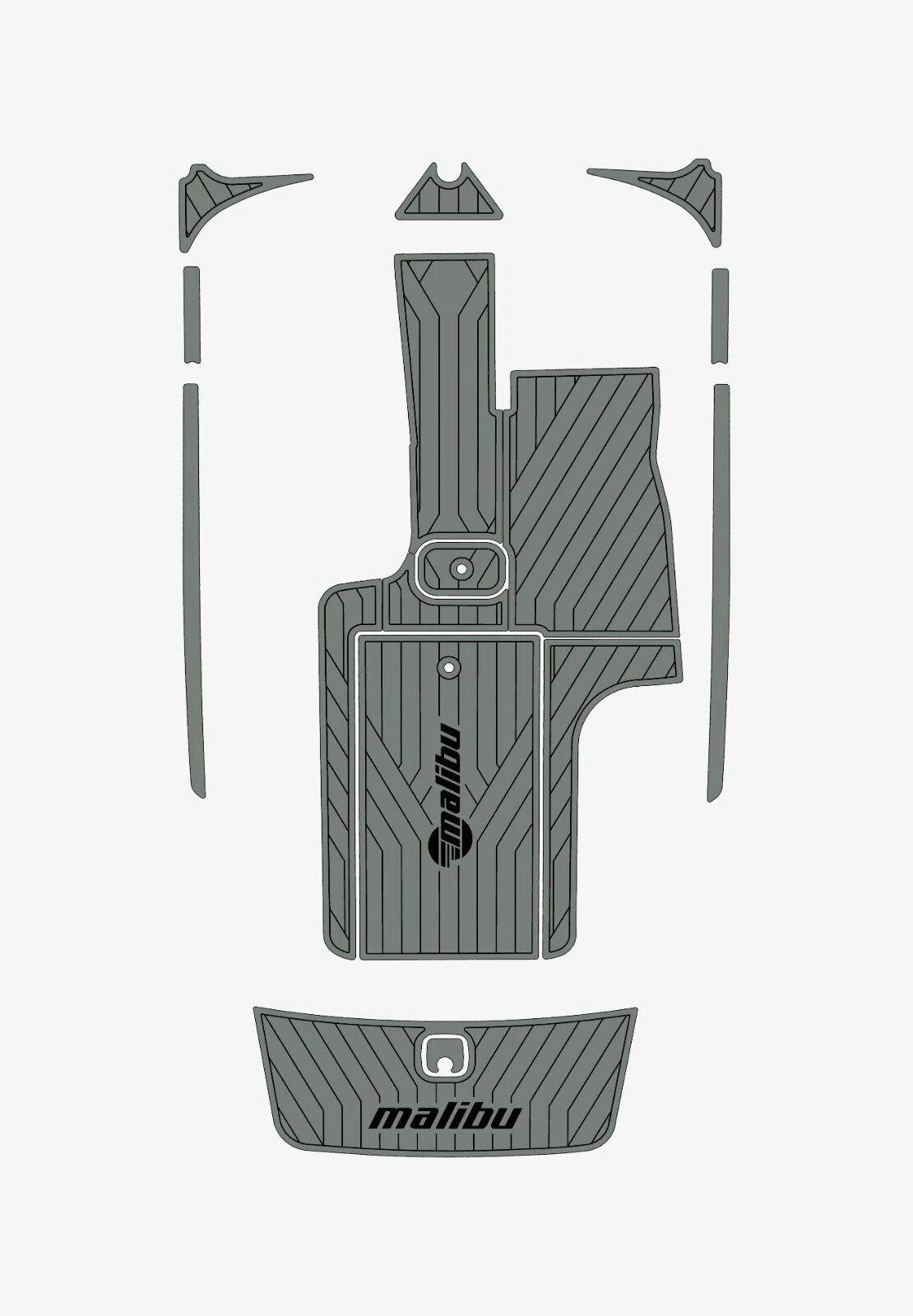 EVA foam marine flooring 2005 malibu 23 LSV (12) 1 Kit EVA foam marine flooring 2005 malibu 23 LSV