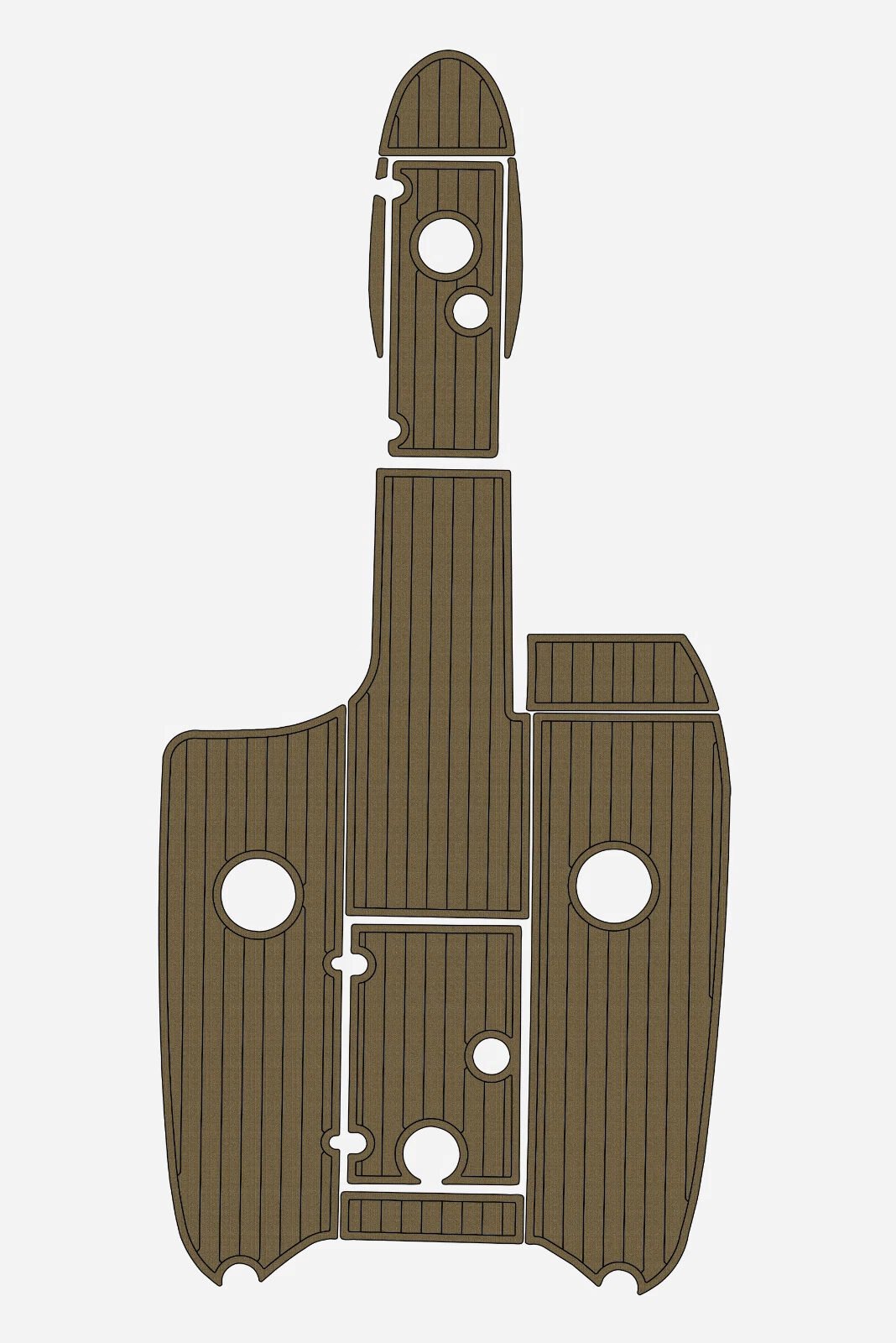 EVA foam marine flooring 2006-2008 Crownline 260 LS (5) 1 Kit EVA foam marine flooring 2006-2008 Crownline 260 LS