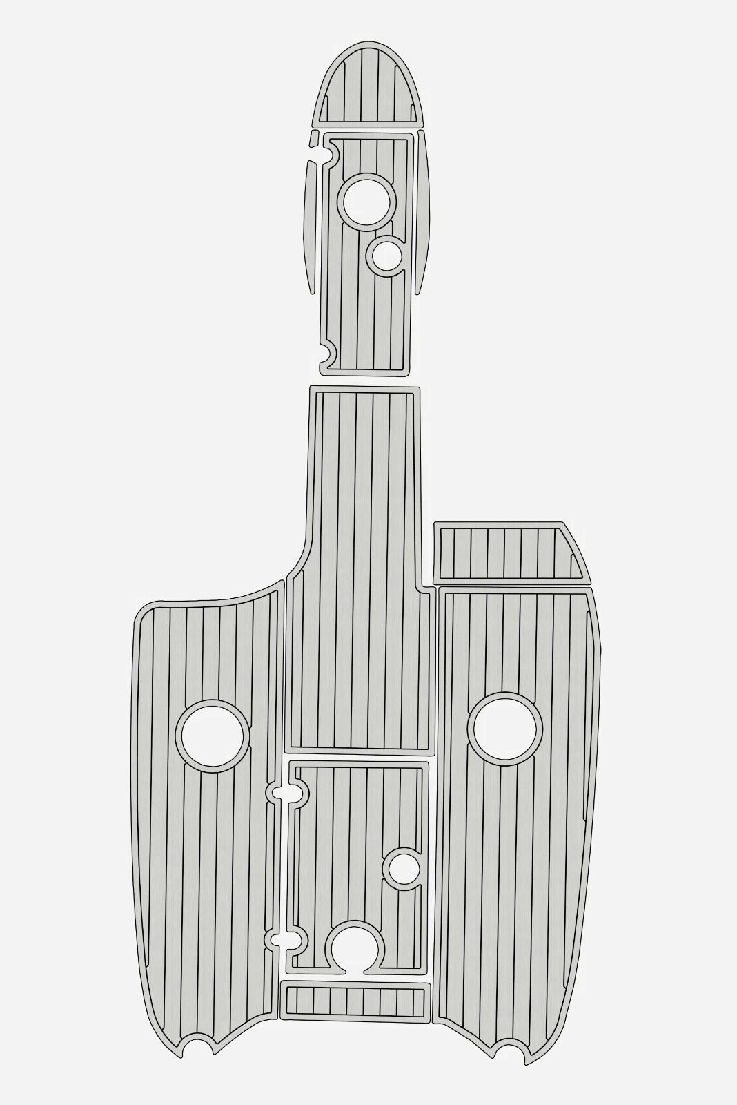 EVA foam marine flooring 2006-2008 Crownline 260 LS (8) 1 Kit EVA foam marine flooring 2006-2008 Crownline 260 LS
