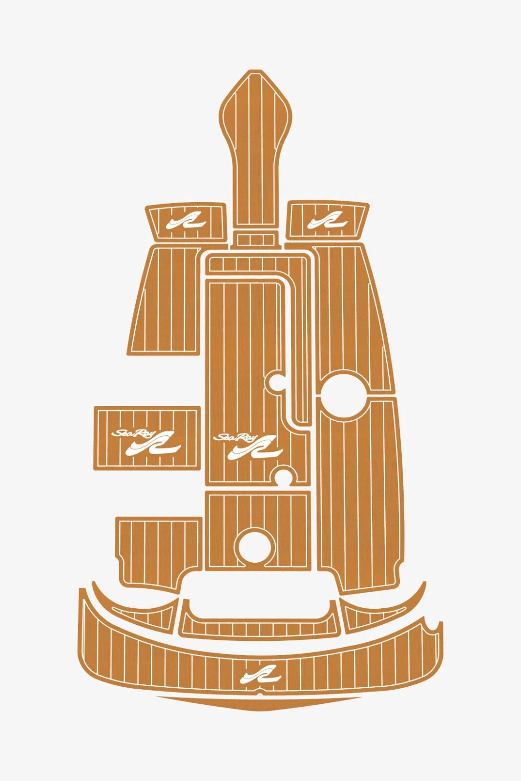 EVA foam marine flooring 2006-2009 Sea Ray 175 Sport (4) 1 Kit EVA foam marine flooring 2006-2009 Sea Ray 175 Sport