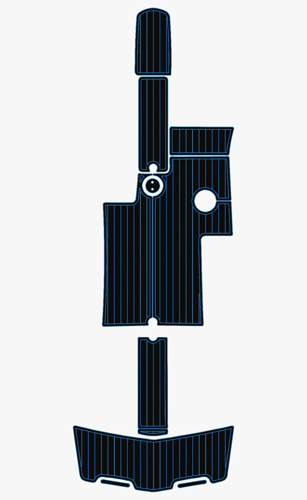 EVA foam marine flooring 2006-2010 Mastercraft X30 (3) 1 kit EVA foam marine flooring 2006-2010 Mastercraft X30