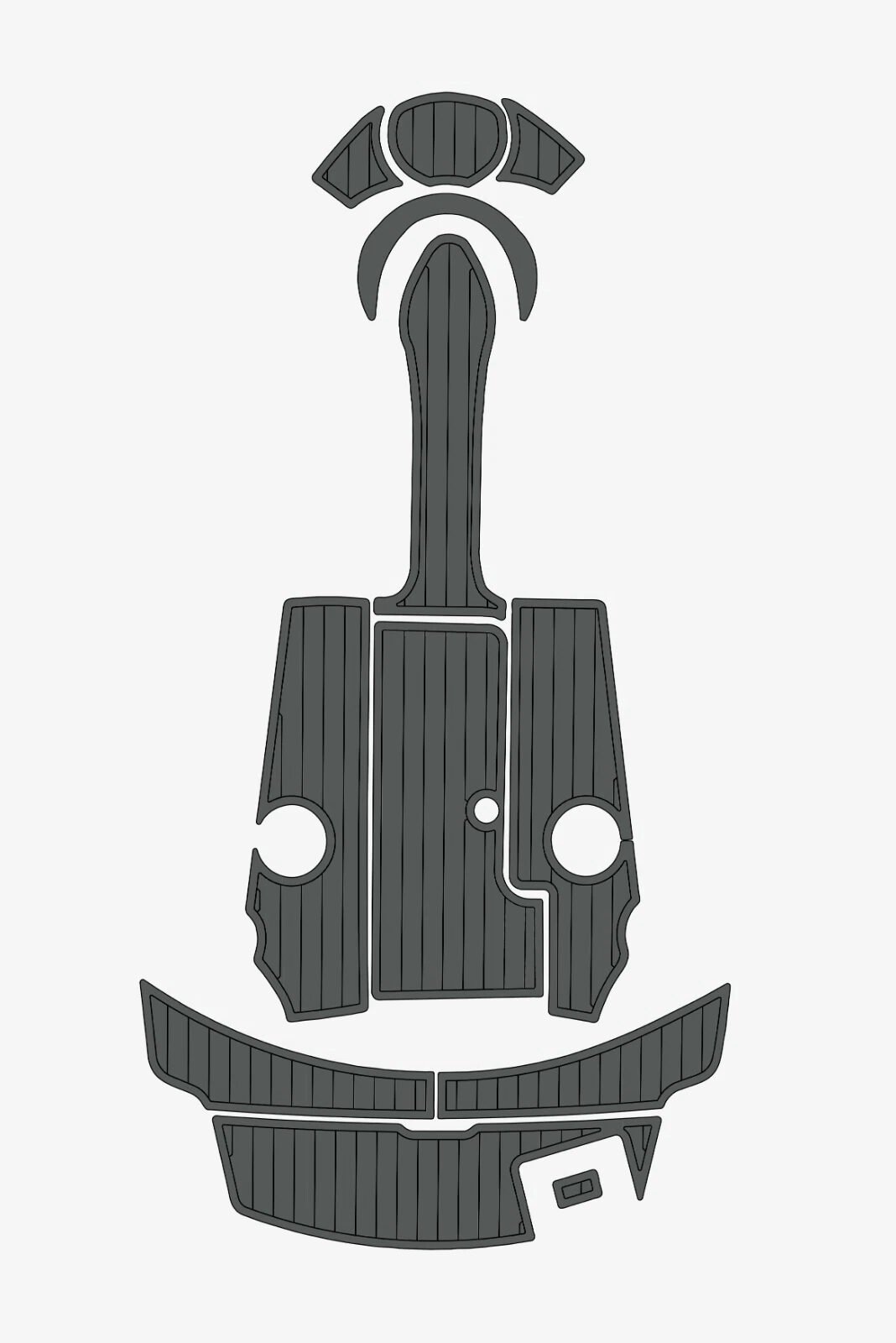 EVA foam marine flooring 2006 Sea Ray 185 Sport (6) 1 Kit EVA foam marine flooring 2006 Sea Ray 185 Sport