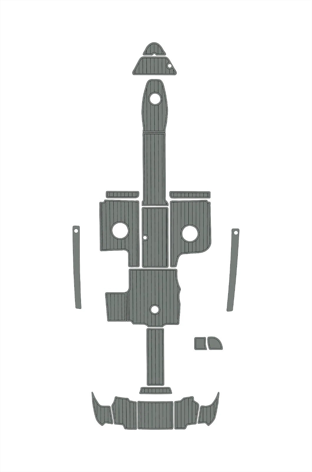 1 Kit EVA foam marine flooring 2007-2015 Sea Ray 270 SLX