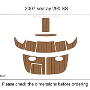 EVA foam marine flooring 2007 SEA RAY 290 (2) 1 Kit EVA foam marine flooring 2007 SEA RAY 290