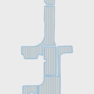 1 Kit EVA foam marine flooring 2008-2009 Sea Ray 290 Sundeck