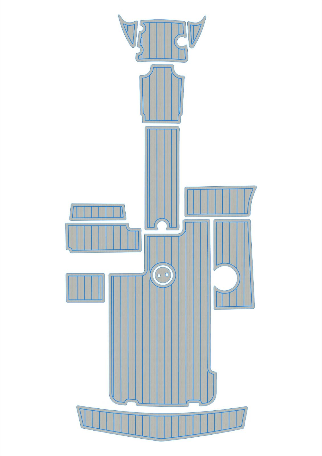 1 kit EVA foam marine flooring 2008-2014 Mastercraft x35