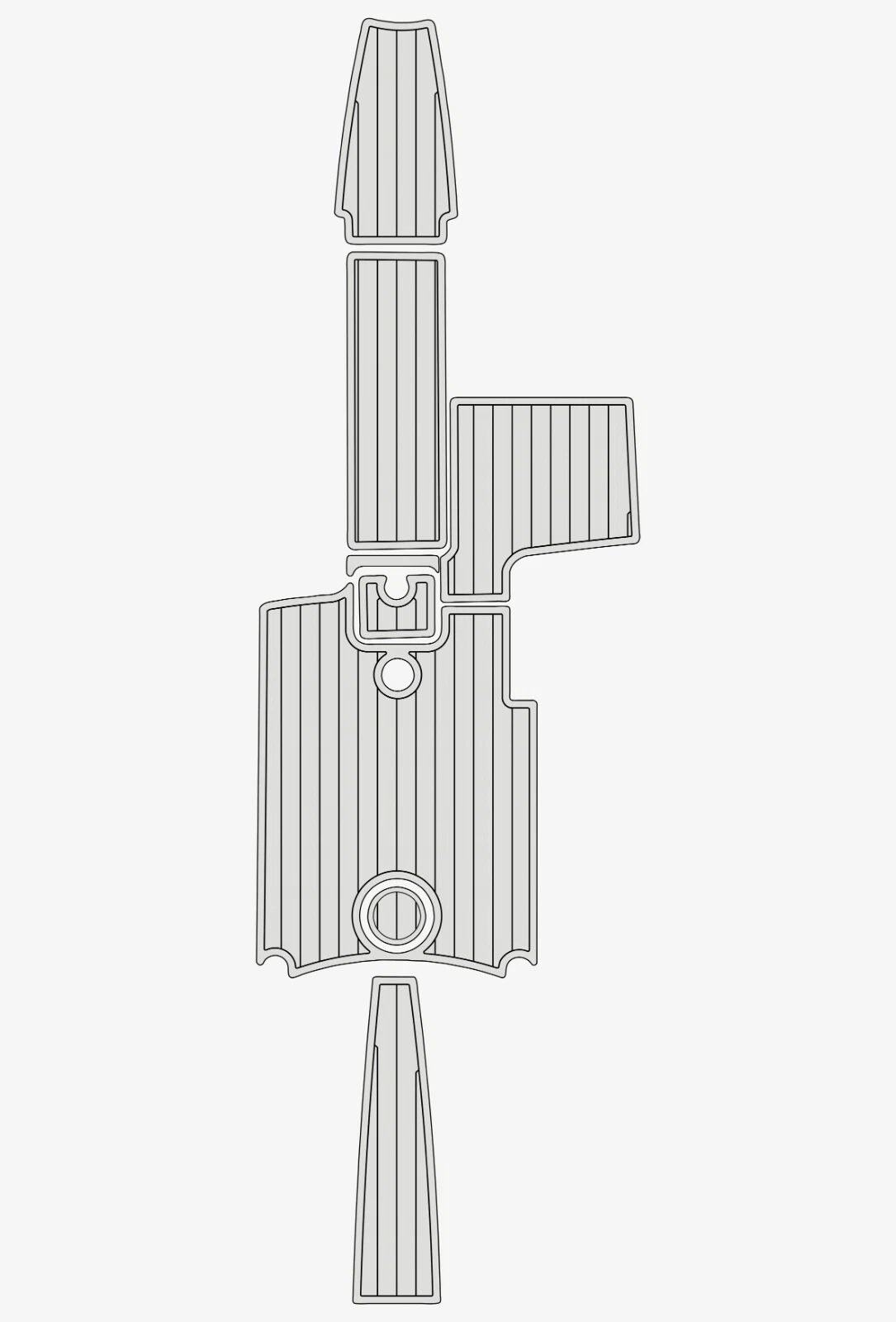 EVA foam marine flooring 2009 Mastercraft X14v (14) 1 Kit EVA foam marine flooring 2009 Mastercraft X14v