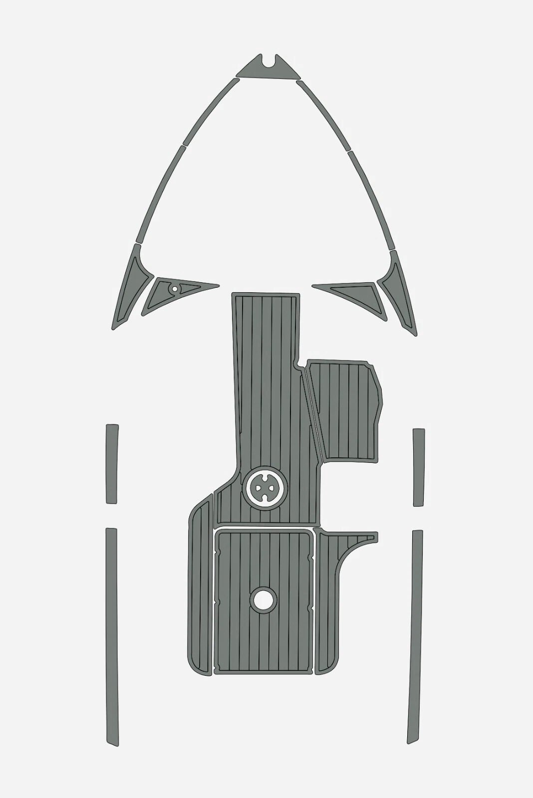 EVA foam marine flooring 2012 Malibu 21ft (12) 1 Kit EVA foam marine flooring 2012 Malibu 21ft