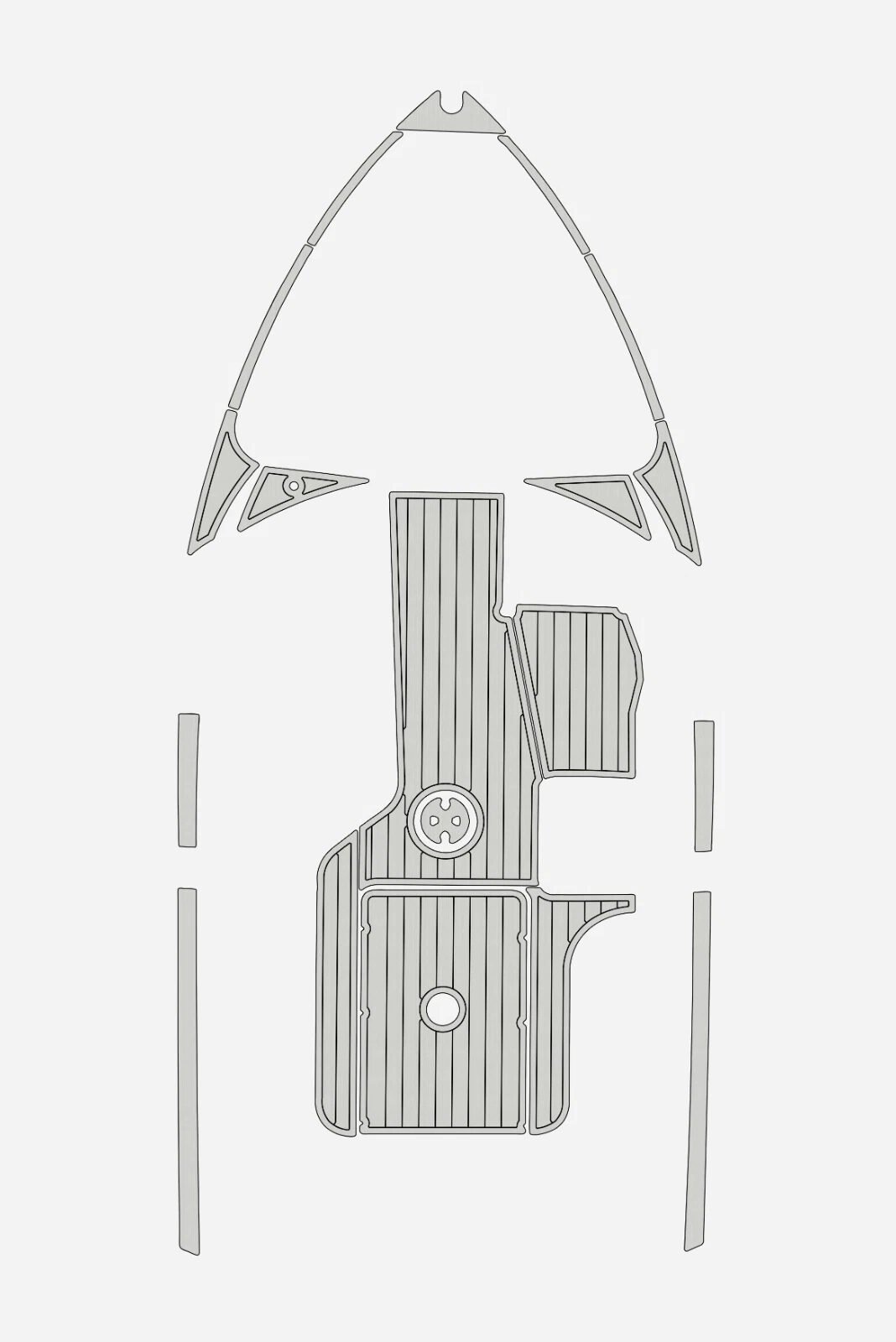 EVA foam marine flooring 2012 Malibu 21ft (14) 1 Kit EVA foam marine flooring 2012 Malibu 21ft