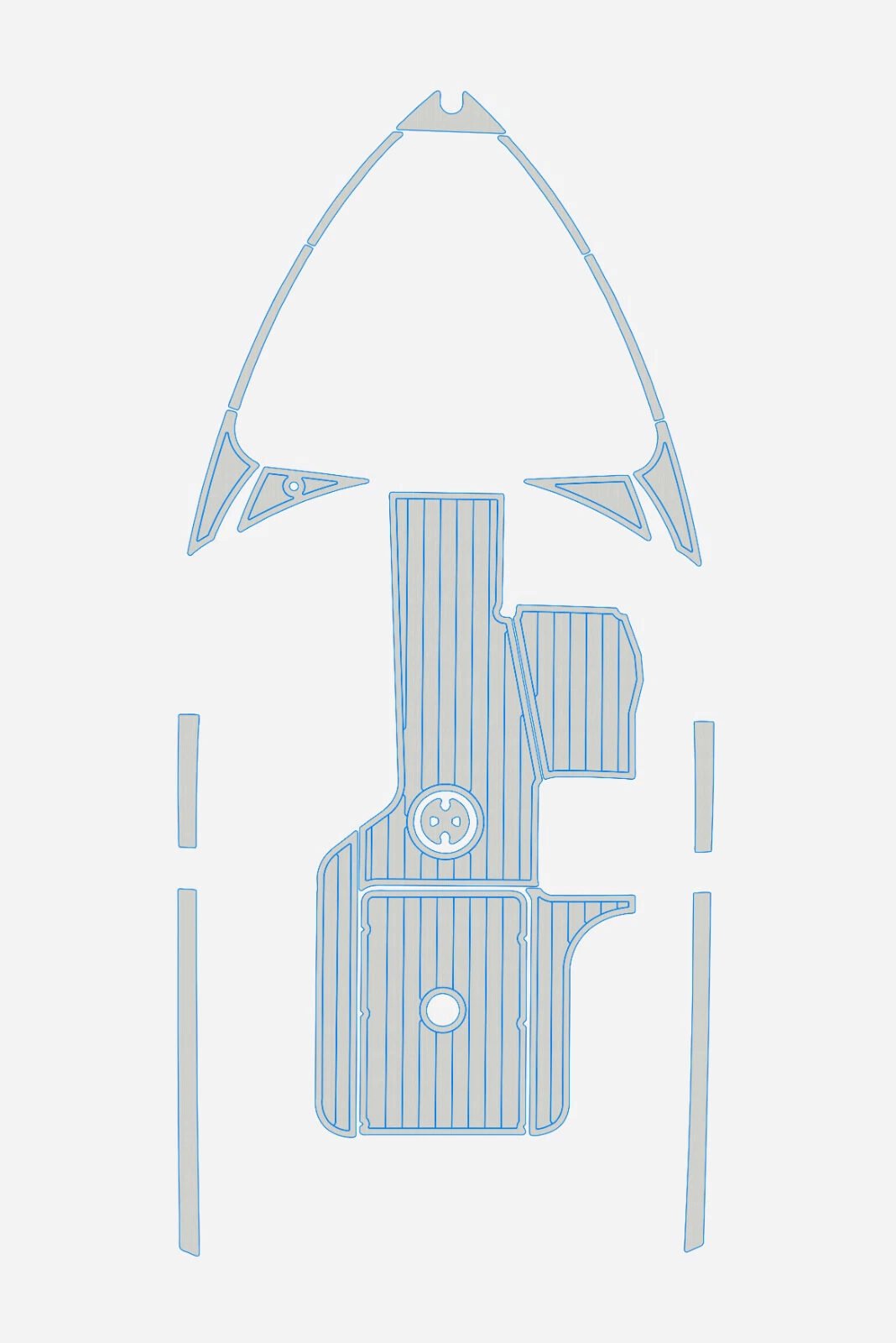 EVA foam marine flooring 2012 Malibu 21ft (15) 1 Kit EVA foam marine flooring 2012 Malibu 21ft