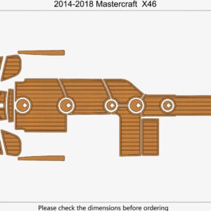 1 Kit EVA foam marine flooring 2014-2018 Mastercraft X46
