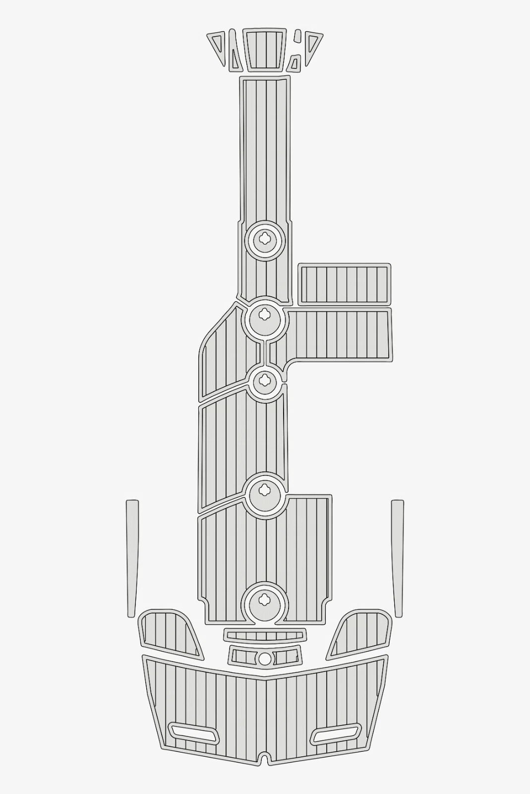1 Kit EVA foam marine flooring 2014-2018 Mastercraft X46