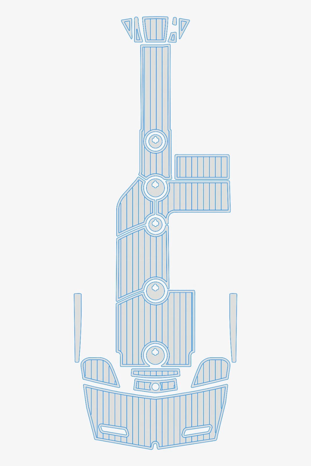 1 Kit EVA foam marine flooring 2014-2018 Mastercraft X46