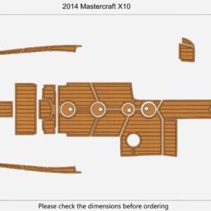 1 Kit EVA foam marine flooring 2014 Mastercraft X10