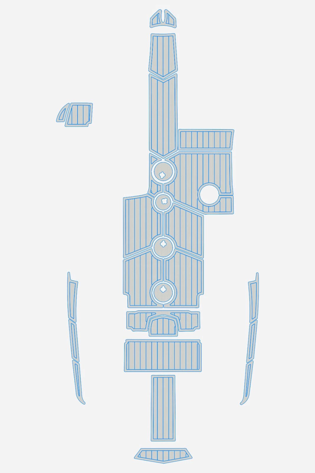 1 Kit EVA foam marine flooring 2014 Mastercraft X10