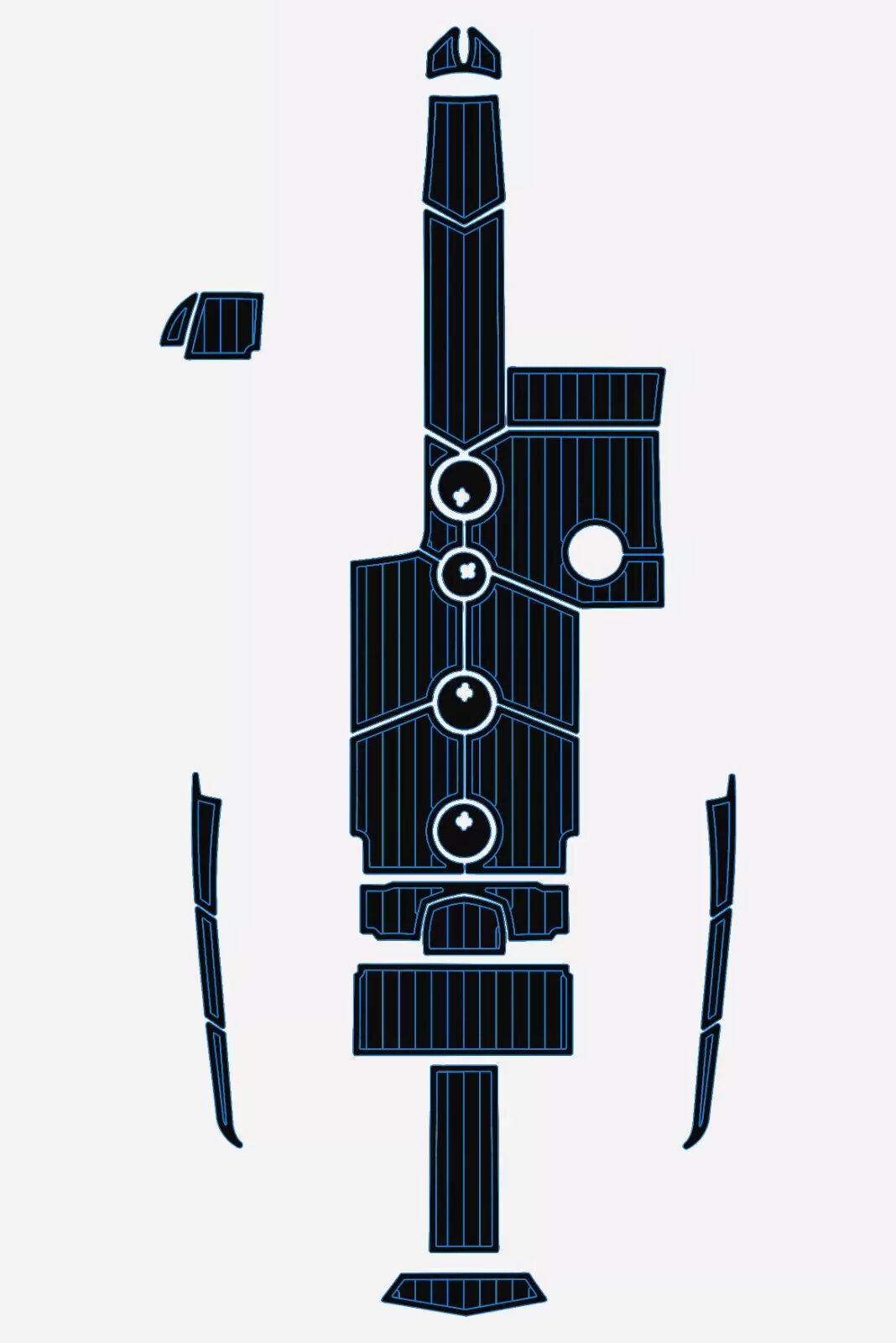 1 Kit EVA foam marine flooring 2014 Mastercraft X10