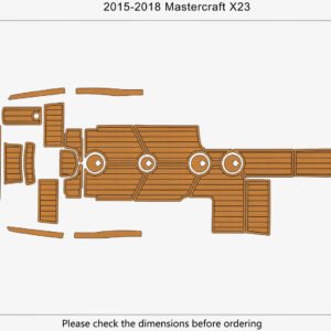 EVA foam marine flooring 2015-2018 Mastercraft X23 (1) 1 Kit EVA foam marine flooring 2015-2018 Mastercraft X23