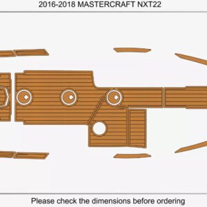 1 Kit EVA foam marine flooring 2016-2018 Mastercraft XT22