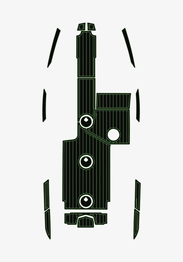 EVA foam marine flooring 2016-2018 Mastercraft XT22 (6) 1 Kit EVA foam marine flooring 2016-2018 Mastercraft XT22