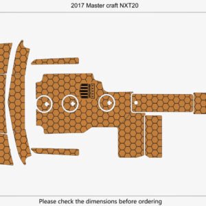 1 Kit EVA foam marine flooring 2017 Mastercraft NTX 20