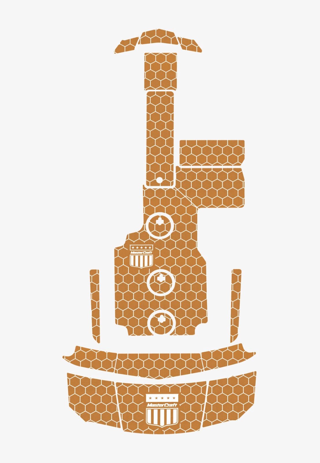 1 Kit EVA foam marine flooring 2017 Mastercraft NTX 20