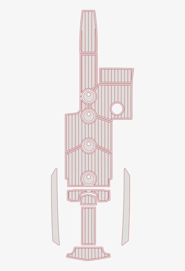 EVA foam marine flooring 2017 Mastercraft XT 23 (17) 1 Kit EVA foam marine flooring 2017 Mastercraft XT 23