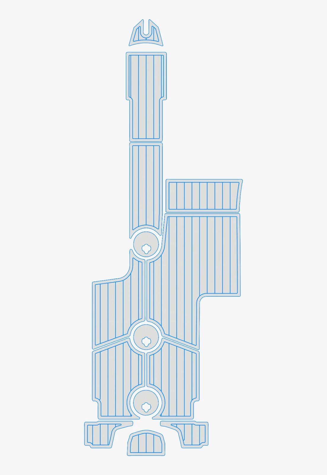 1 Kit EVA foam marine flooring 2017 Mastercraft XT21