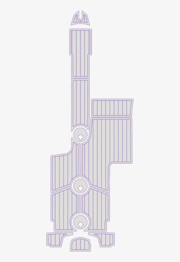 1 Kit EVA foam marine flooring 2017 Mastercraft XT21