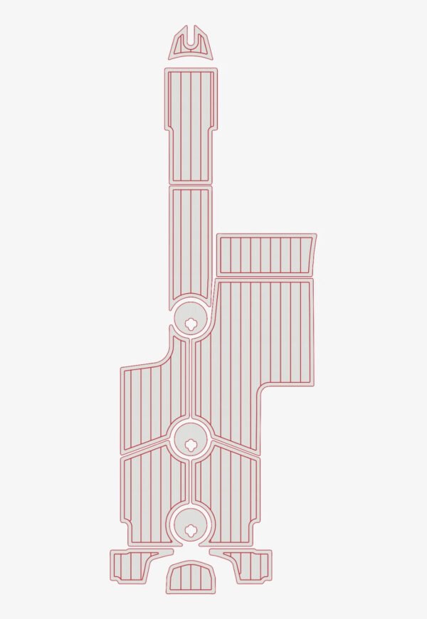 1 Kit EVA foam marine flooring 2017 Mastercraft XT21