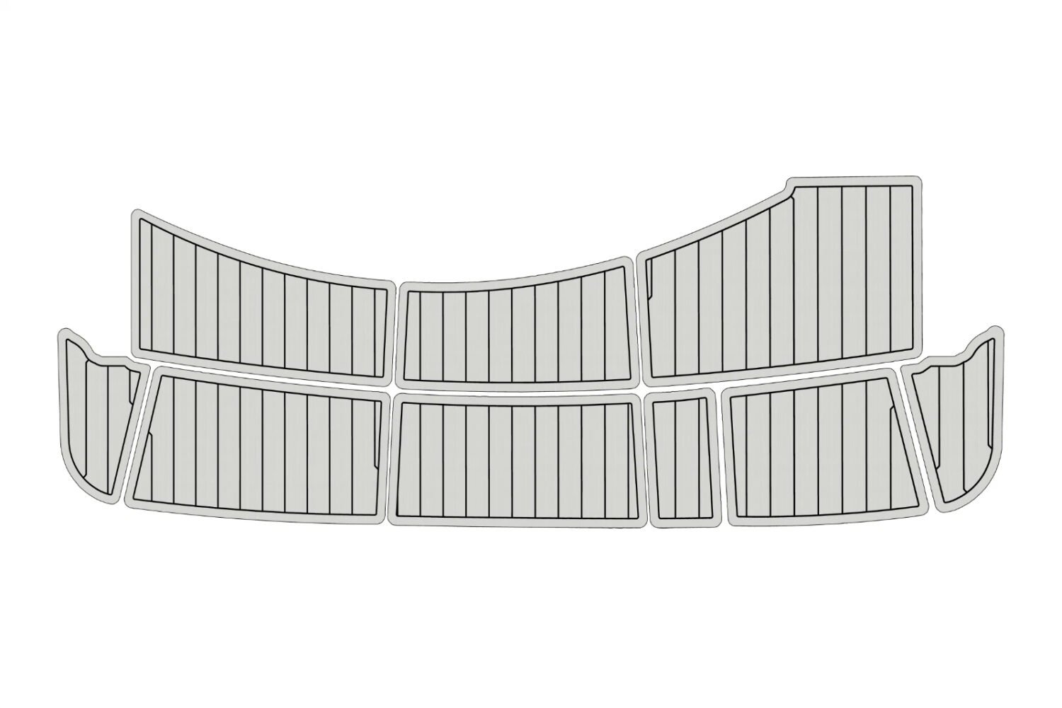 EVA foam marine flooring 2017 SEA RAY SLX 310 Inboard (14) 1 Kit EVA foam marine flooring 2017 SEA RAY SLX 310 Inboard