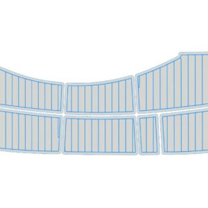 EVA foam marine flooring 2017 SEA RAY SLX 310 Inboard (15) 1 Kit EVA foam marine flooring 2017 SEA RAY SLX 310 Inboard