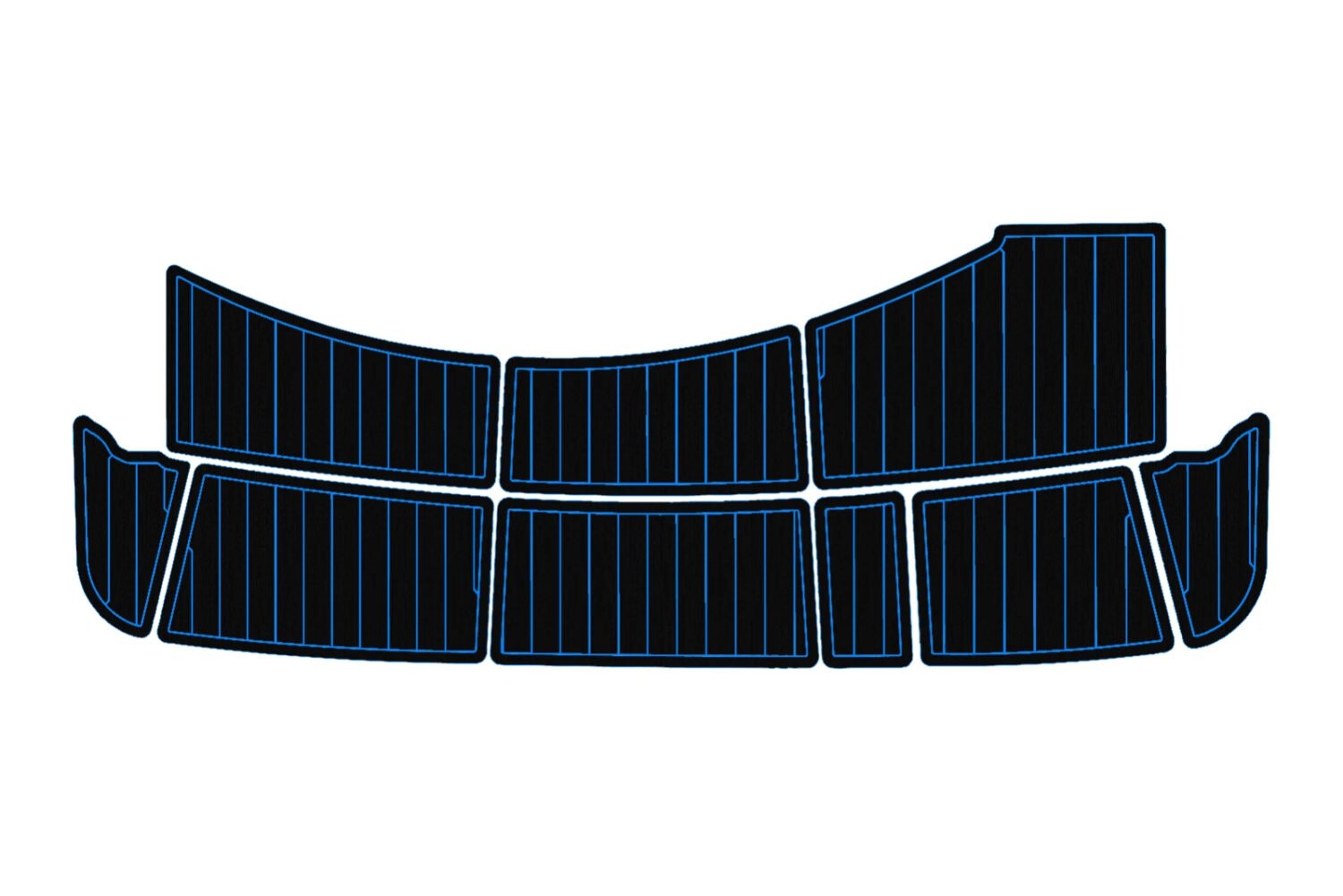 EVA foam marine flooring 2017 SEA RAY SLX 310 Inboard (2) 1 Kit EVA foam marine flooring 2017 SEA RAY SLX 310 Inboard
