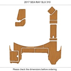 EVA foam marine flooring 2017 SEA RAY SLX 310 Outboard (1) 1 kit EVA foam marine flooring 2017 SEA RAY SLX 310 Outboard