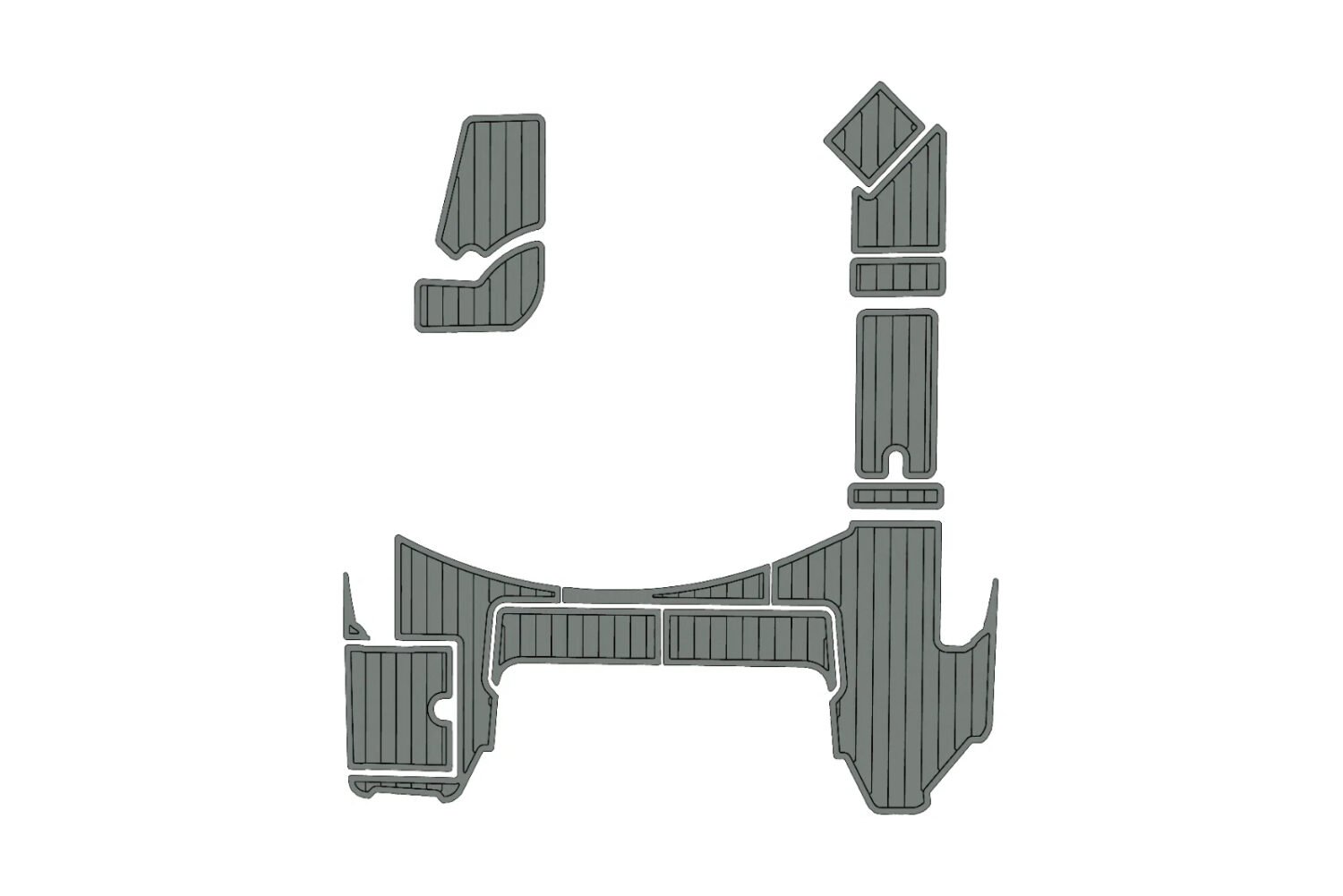 EVA foam marine flooring 2017 SEA RAY SLX 310 Outboard (11) 1 kit EVA foam marine flooring 2017 SEA RAY SLX 310 Outboard