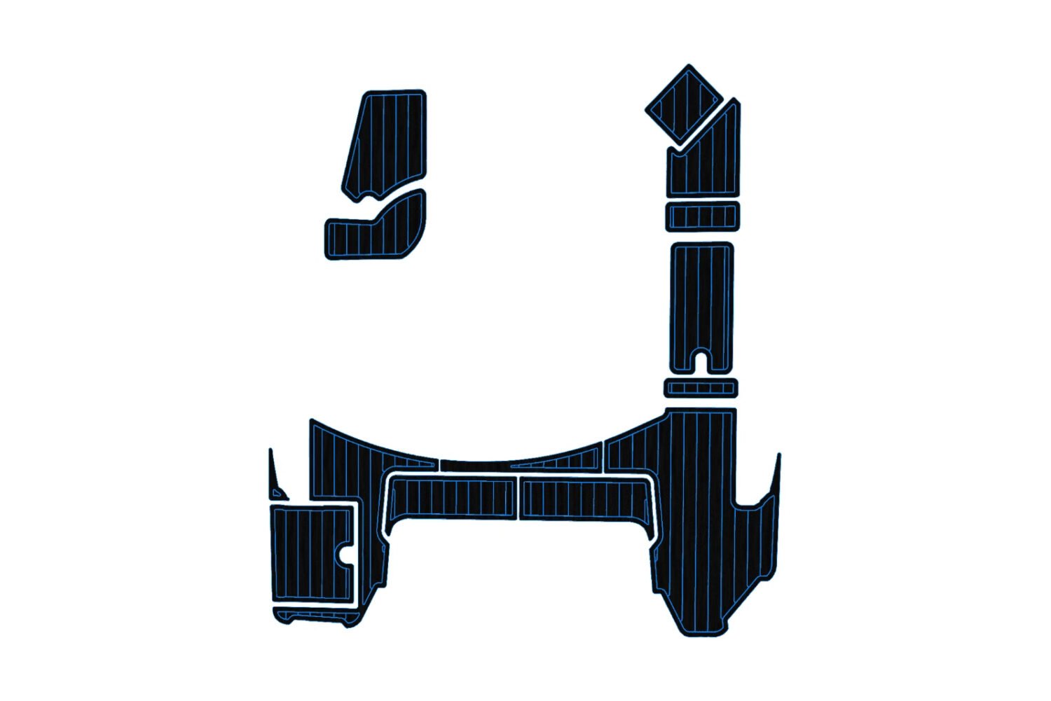 EVA foam marine flooring 2017 SEA RAY SLX 310 Outboard (2) 1 kit EVA foam marine flooring 2017 SEA RAY SLX 310 Outboard