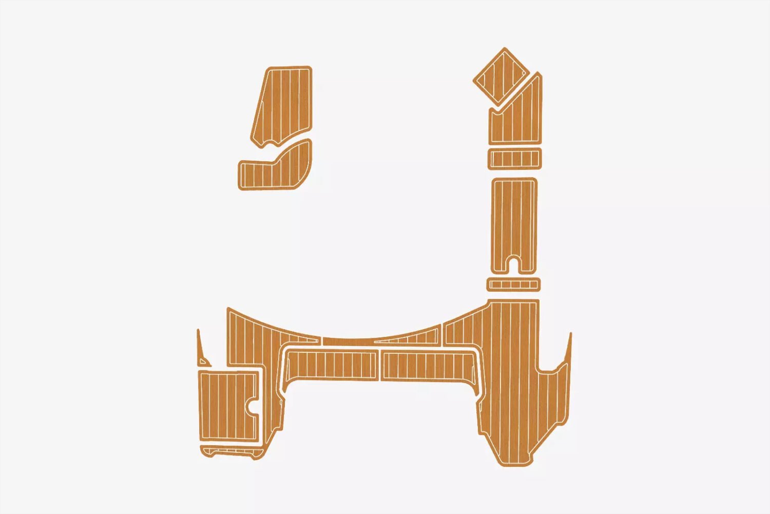 EVA foam marine flooring 2017 SEA RAY SLX 310 Outboard (9) 1 kit EVA foam marine flooring 2017 SEA RAY SLX 310 Outboard