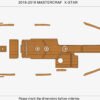 EVA foam marine flooring 2018-2019 Mastercraft xStar (1) 1 Kit EVA foam marine flooring 2018-2019 Mastercraft xStar