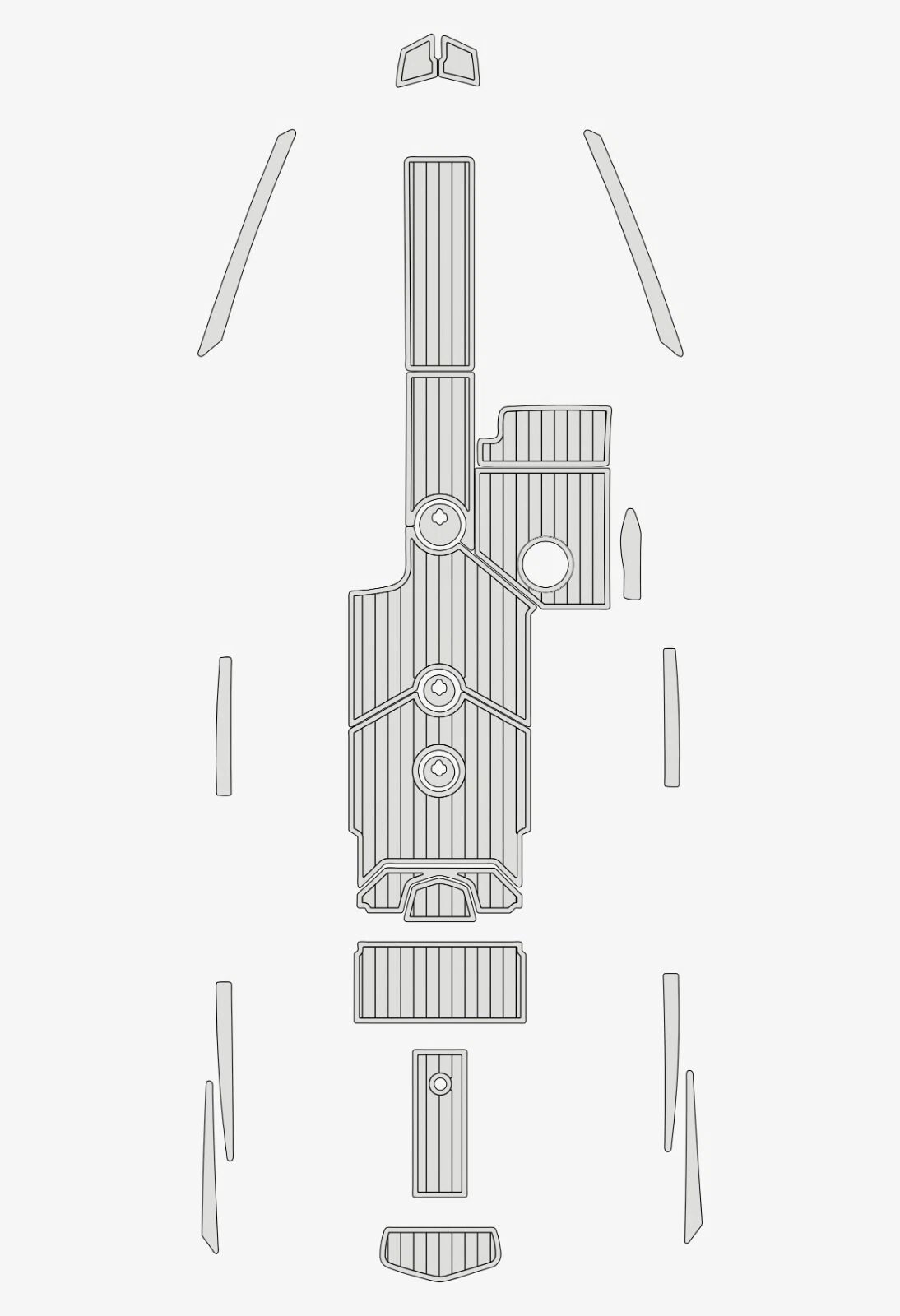 1 Kit EVA foam marine flooring 2018-2019 Mastercraft xStar