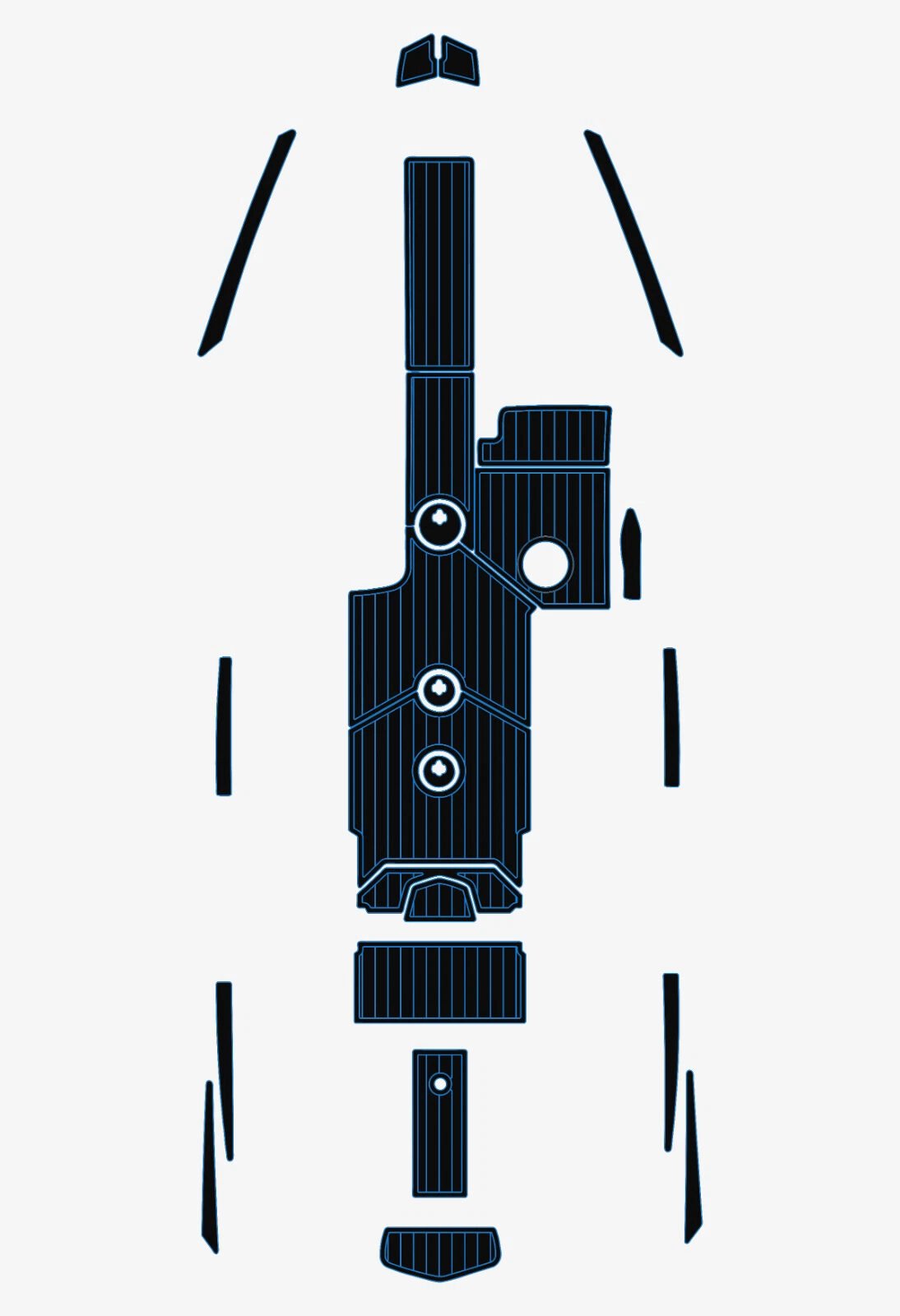 1 Kit EVA foam marine flooring 2018-2019 Mastercraft xStar