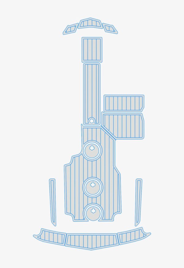 EVA foam marine flooring 2018 Mastercraft NXT20 (21) 1 Kit EVA foam marine flooring 2018 Mastercraft NXT20