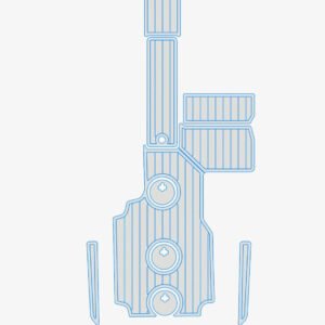 1 Kit EVA foam marine flooring 2018 Mastercraft NXT20
