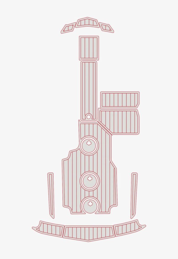 EVA foam marine flooring 2018 Mastercraft NXT20 (23) 1 Kit EVA foam marine flooring 2018 Mastercraft NXT20