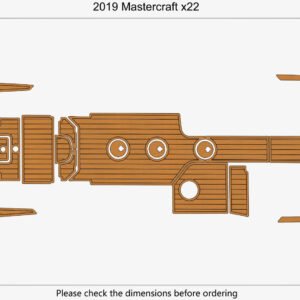 EVA foam marine flooring 2019 Mastercraft X22 (1) 1 Kit EVA foam marine flooring 2019 Mastercraft X22