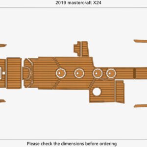 EVA foam marine flooring 2019 Mastercraft X24 (1) 1 Kit EVA foam marine flooring 2019 Mastercraft X24