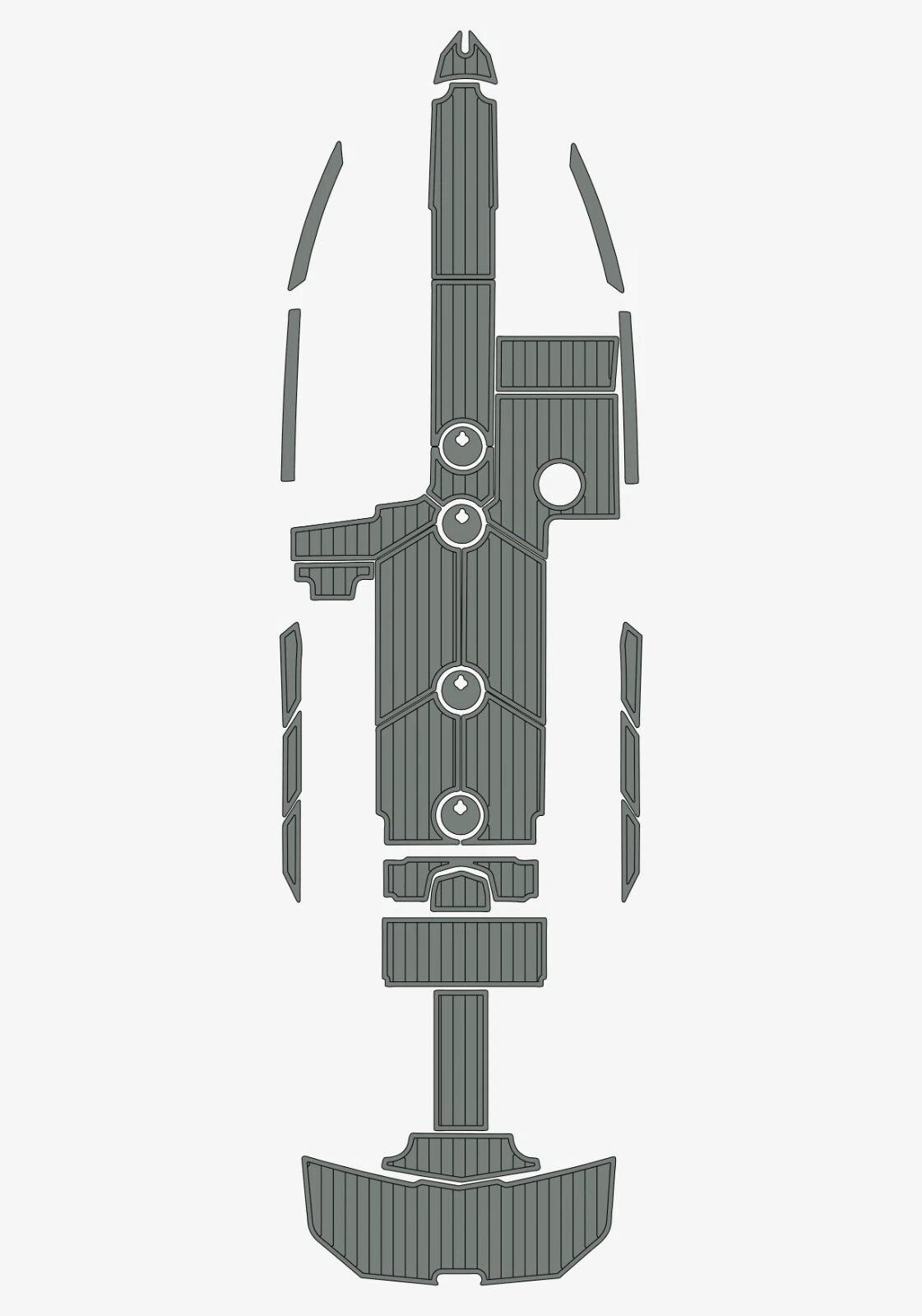 EVA foam marine flooring 2020-2021 Mastercraft XT25 (12) 1 Kit EVA foam marine flooring 2020-2021 Mastercraft XT25