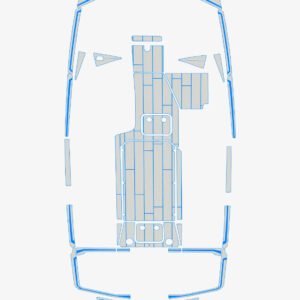 EVA foam marine flooring 2020 Malibu 23 MXZ (20) 1 Kit EVA foam marine flooring 2020 Malibu 23 MXZ